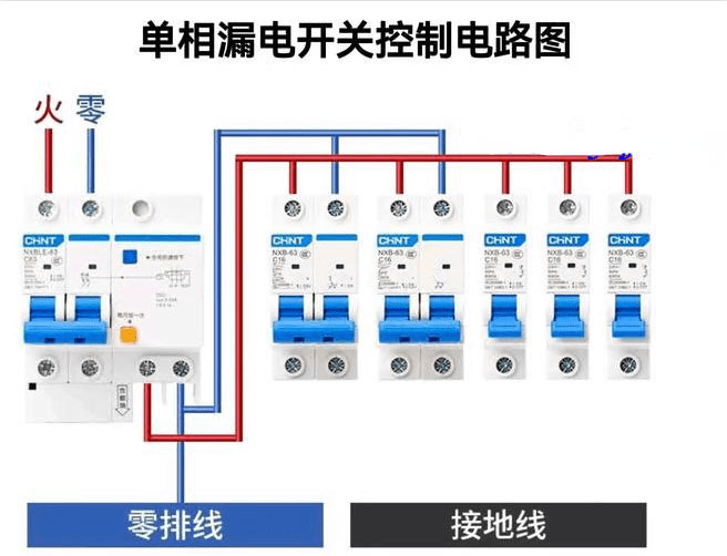 三相四線制電路中可以使用單相漏電保護(hù)器嗎,？